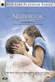 The Notebook DVD, 2004, 2 Disc Set, Canadian French