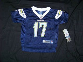 Reebok Baby San Diego Chargers #17 Phillip Rivers Jersey NWT 3T