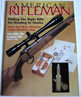 american rifleman january 1988 picking the right rifle time left