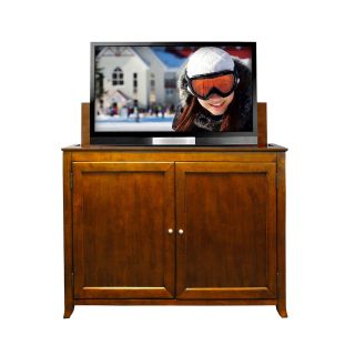 Berkeley Medium Cherry TV Lift Cabinet for TVs up to 55