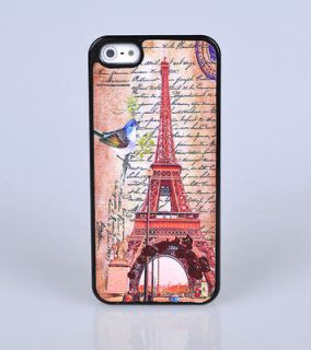 Unique Classic Paris Relief Eiffel Tower Hard Case Cover For iPhone 