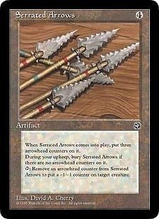 serrated arrows x4 homelands nm cheap ship from canada time