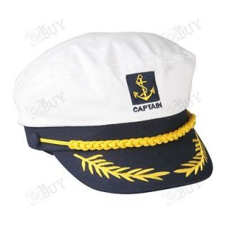 captain navy marine sailor hat cap party fancy dress from hong kong 