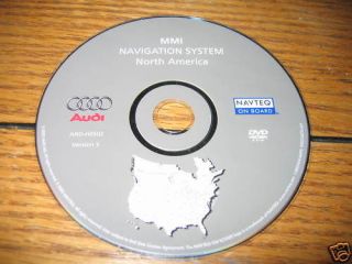 2004 2006 audi navigation disc dvd usa canada a4 a8