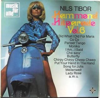 NILS TIBOR Hammond LP sexy German MOD cheesecake LAMBRETTA Vespa 