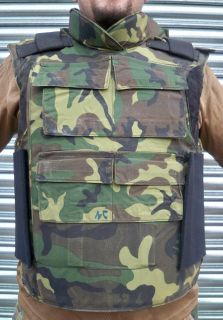 Body Armour Genuine Army Military Surplus Camo Point Blank Armour Vest 