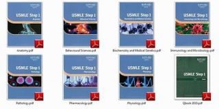   ,First Aid,BRS,PreTes​t,Lange   USMLE Step 1 Study Pack   PASS