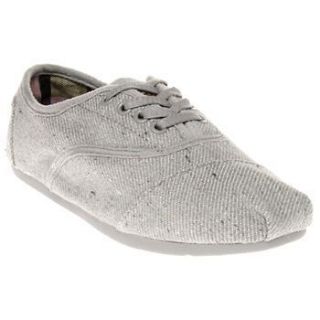 womens toms cordones grey shoes official soletrader outlet on 