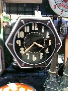 Electric Neon Clock Co CLIPS for 6 Sided Clocks NOT THE CLOCK