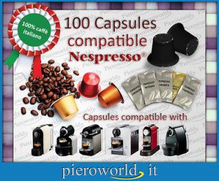   capsules compatible with Nespresso machines pods 5 various flavors