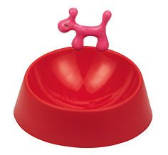 Koziol Design Wow Food Pet Dog Bowl Dish Dog Bowl Dish   Strawberry