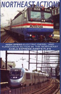 Northeast Action Acela   Amtrak   TurboTrain on the Northeast 