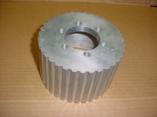 NOSTALGIA VINTAGE 1/2PITCH Blower Supercharger PULLEY BBC SBC FORD 