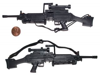 scale m240 machine gun for 12 action figures