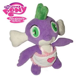   My Little Pony Friendship is Magic SPIKE DRAGON Plush Stuffed Doll Toy