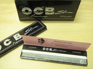 New OCB Natural gum 50 Pack X32 110mm multipurpose Slim Smoking 