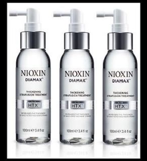 Genuine NIOXIN DIAMAX HTX Treatment GET THICKER HAIR 3.38 oz 100ml 