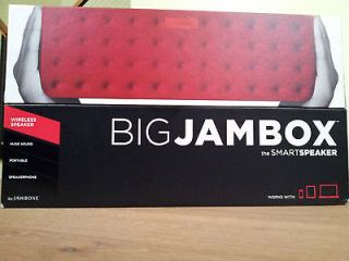 Jawbone BIG JAMBOX Portable/Wireless Smart Speaker System in RED DOT.