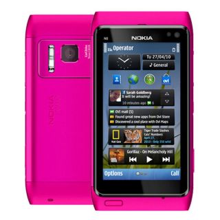 100% New Nokia N Series N8 16GB Pink Unlocked Smartphone WIFI GSM
