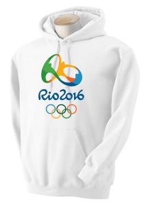 Olympic Hoodie and Sweatshirt Rio 2016 Shirts By Rock S,M,L,XL,2XL,3XL 