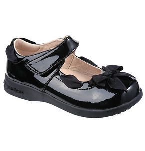 pediped flex shoes natasha black patent mary janes new
