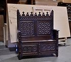 111047 antique french carved oak gothic hall bench enlarge buy