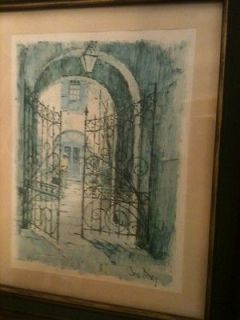   by Don Davey of Swinging Entrance Gate in New Orleans, dated 1967