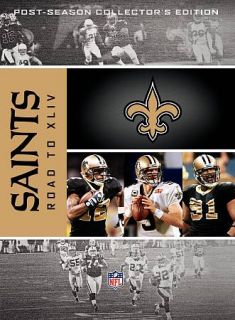   to Super Bowl XLIV   New Orleans Saints DVD, 2010, 4 Disc Set