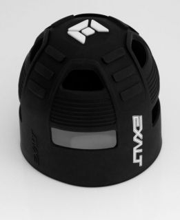 new exalt paintball tank grip cover black one day shipping