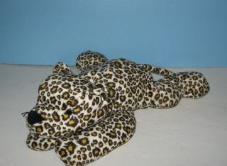 1996 Ty Pillow Pal Plush Speckles Spotted Leopard 14 Plush Pal