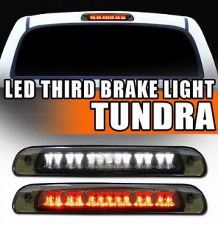 Red/White LED 99/00 06 Toyota Tundra Smoke Lens 3rd Third Brake Light 