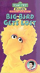   Street   Kids Guide to Life Big Bird Gets Lost VHS, 1998