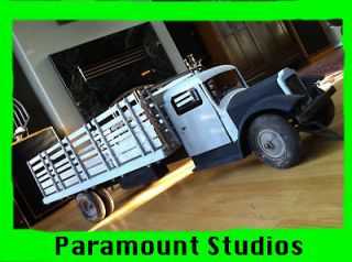 scale truck paramount studios movie prop 1940s