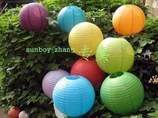 Newly listed 6 Chinese Paper Lanterns lamp shade WEDDING XMAS 