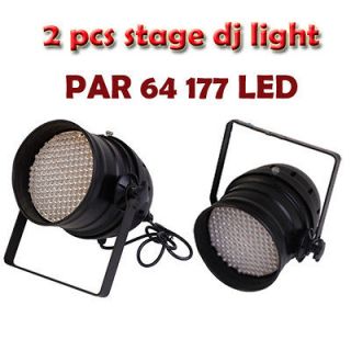 LOT DJ Stage Lights PAR 64 DMX 512 Control 177 RGB LED Lighting Party 