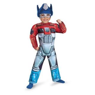   RESCUE BOTS MUSCLES Optimus Prime costume Size 2T 3/4T Dress up
