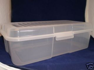RUBBERMAID SNAP CASE HINGED LID STORAGE BOX CONTAINER 2281 RD NEW 