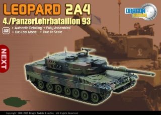Dragon Armor 1/72 Leopard 2A4 4./PanzerLehrbatallion 93 60082