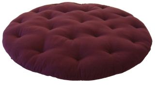 brand new 54 papasan burgundy cushion chair cushions time left