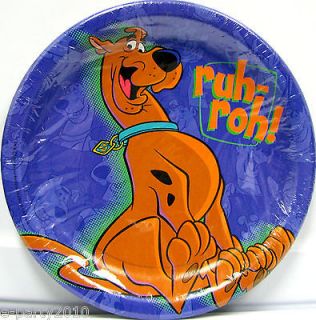 scooby doo ruh roh large plates birthday party supplies