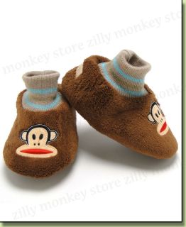 paul frank julius toddler boys booties slippers brown more options