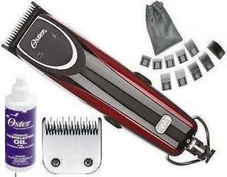 New Oster 76 Outlaw 2 Speed Turbo Clipper+Comb Hair Wet Dry+Case+Extra 