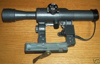 Sniper Rifle Scope SAIGA VEPR POSP 4x24 V 1000m Range Finder