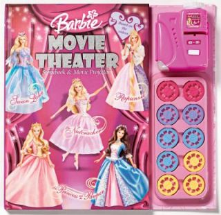 Barbie Movie Theater Storybook and Movie Projector (2005, Hardcover 