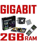   255 3.1GHz CPU + FOXCONN A74GA GIGABIT AM3 Motherboard+ 2GB DDR3 RAM