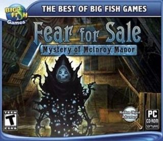   for Sale MYSTERY of McINROY MANOR New for PC XP Vista Win 7 SEALED