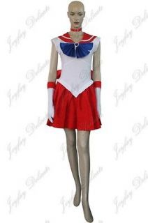 Sailor Moon Sailor Mars Raye Hino Cosplay Costume Halloween Clothing 