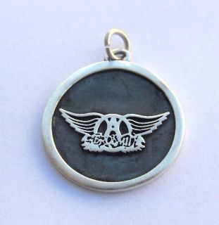 solid sterling silver 925 aerosmith pendant from israel  38 