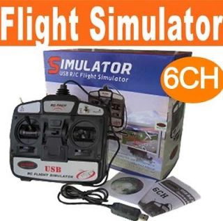   Channel Real 3D Flight Simulator Controller RC Helicopter Airplane