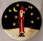 Becca Barton CIC Penguin Christmas Holiday Snack Cookie Plate
